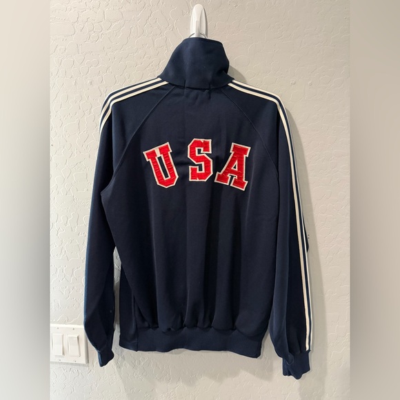 Vintage Jog Joy AAU USA Track Jacket Medium Bin 1 - Picture 4 of 8
